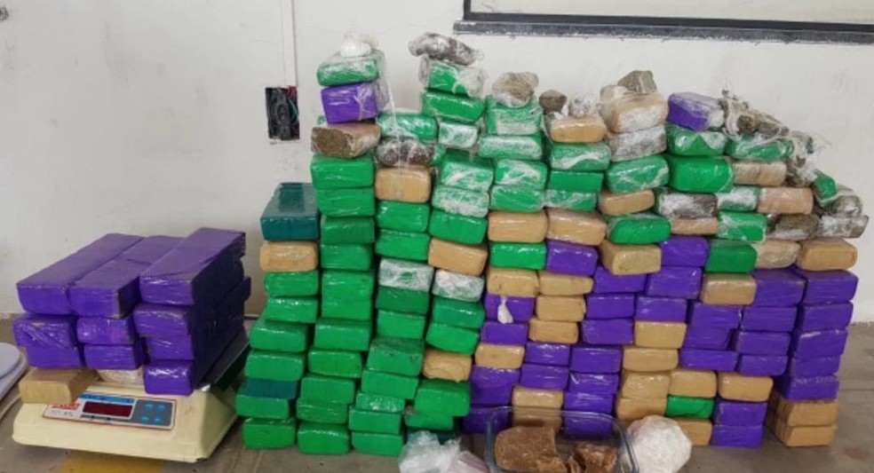 Polícia Militar apreende mais de 120 kg de drogas em Natal