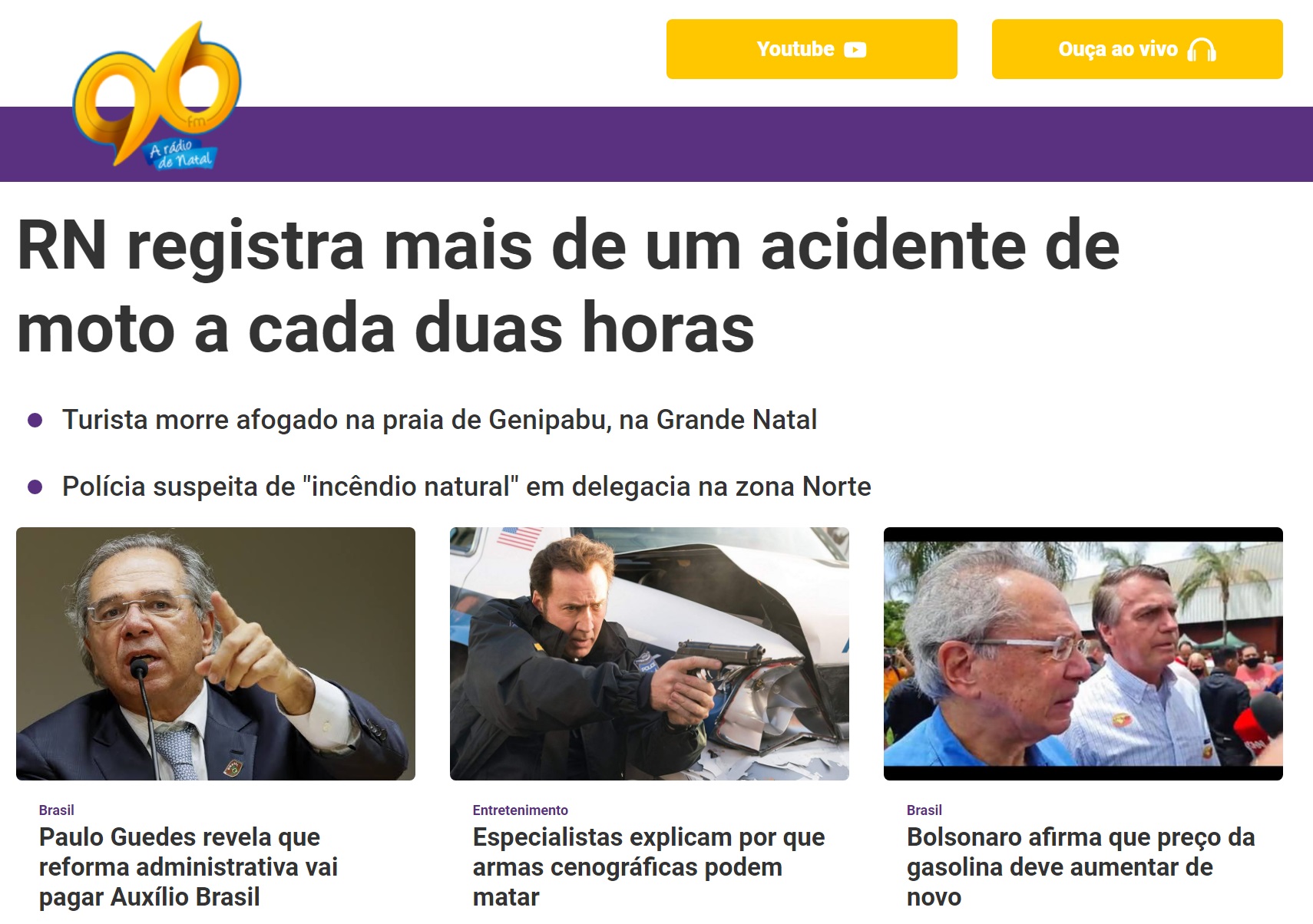 96 FM lança novo portal e amplia produção de conteúdo