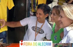 No Alecrim, candidata a Presidência da República afirma: "Mais triste é encontrar nas pessoas a falta de esperança""