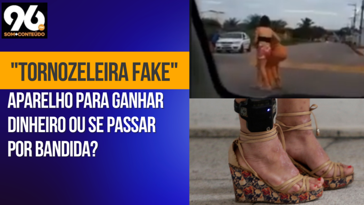 [VÍDEO] "Tornozeleira fake" ou app para ganhar dinheiro andando? Mulheres são flagradas com aparelho na perna no RN