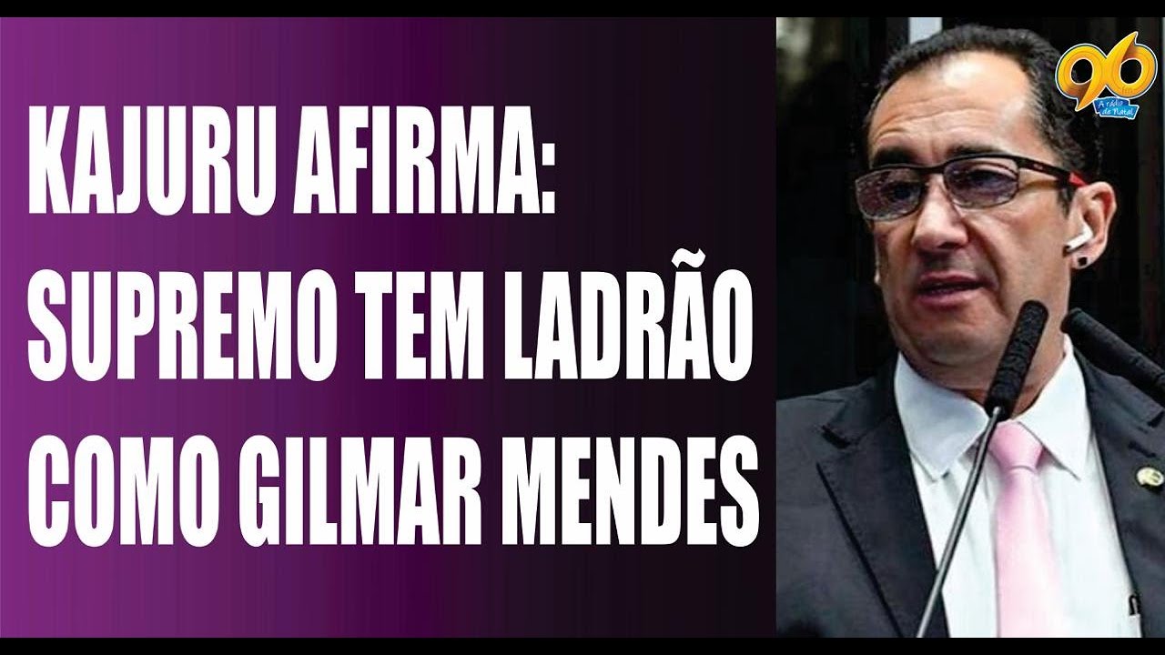 [VIDEO] PGR vai investigar Kajuru por falar sobre Gilmar Mendes; Veja o que ele já falou na 96 sobre Ministro