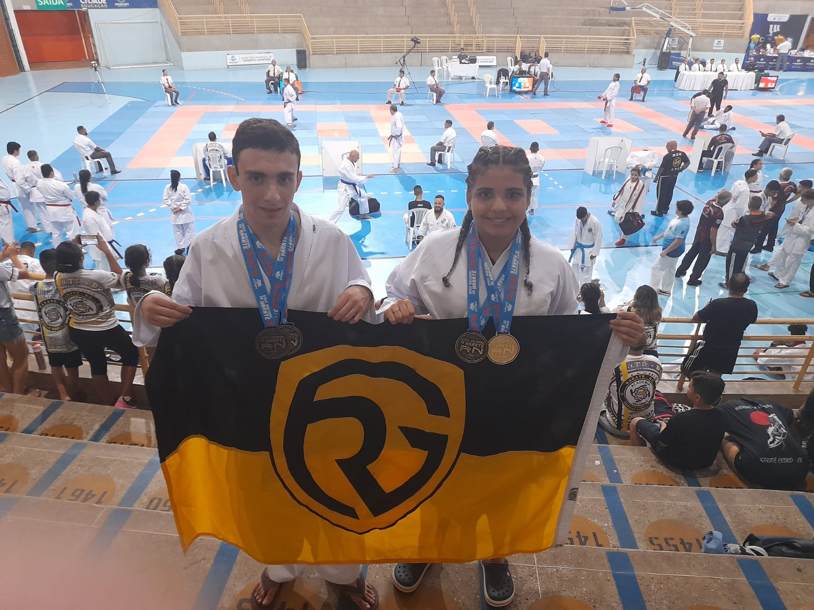 Karatecas do Desportivo conquistam sete medalhas no Open Nacional