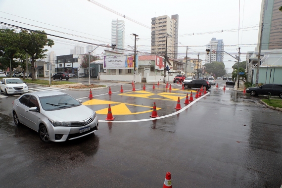 Intervenções no trânsito na rua Trairí melhoram tráfego na região