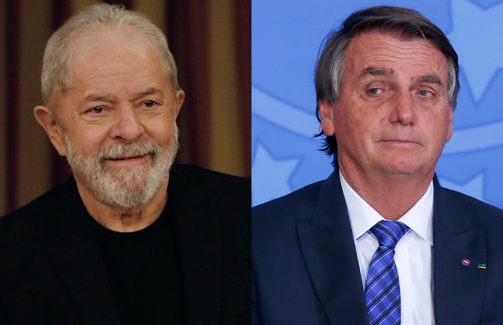 FSB/BTG: Lula tem 45% das intenções de voto; Bolsonaro, 34%