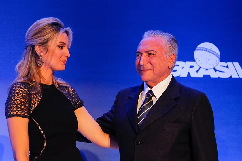 Assessor nega boato e diz que Michel Temer segue casado com Marcela