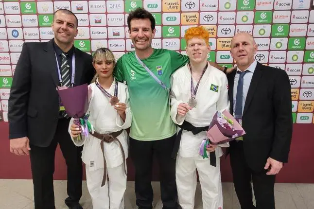 Potiguares ganham medalhas para o Brasil no Mundial de Judô Paralímpico