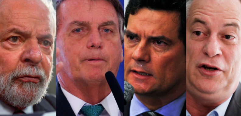 Pesquisa Quaest/Genial: Lula tem 45% e Bolsonaro, 25%; Ciro tem 7% e Moro, 6%