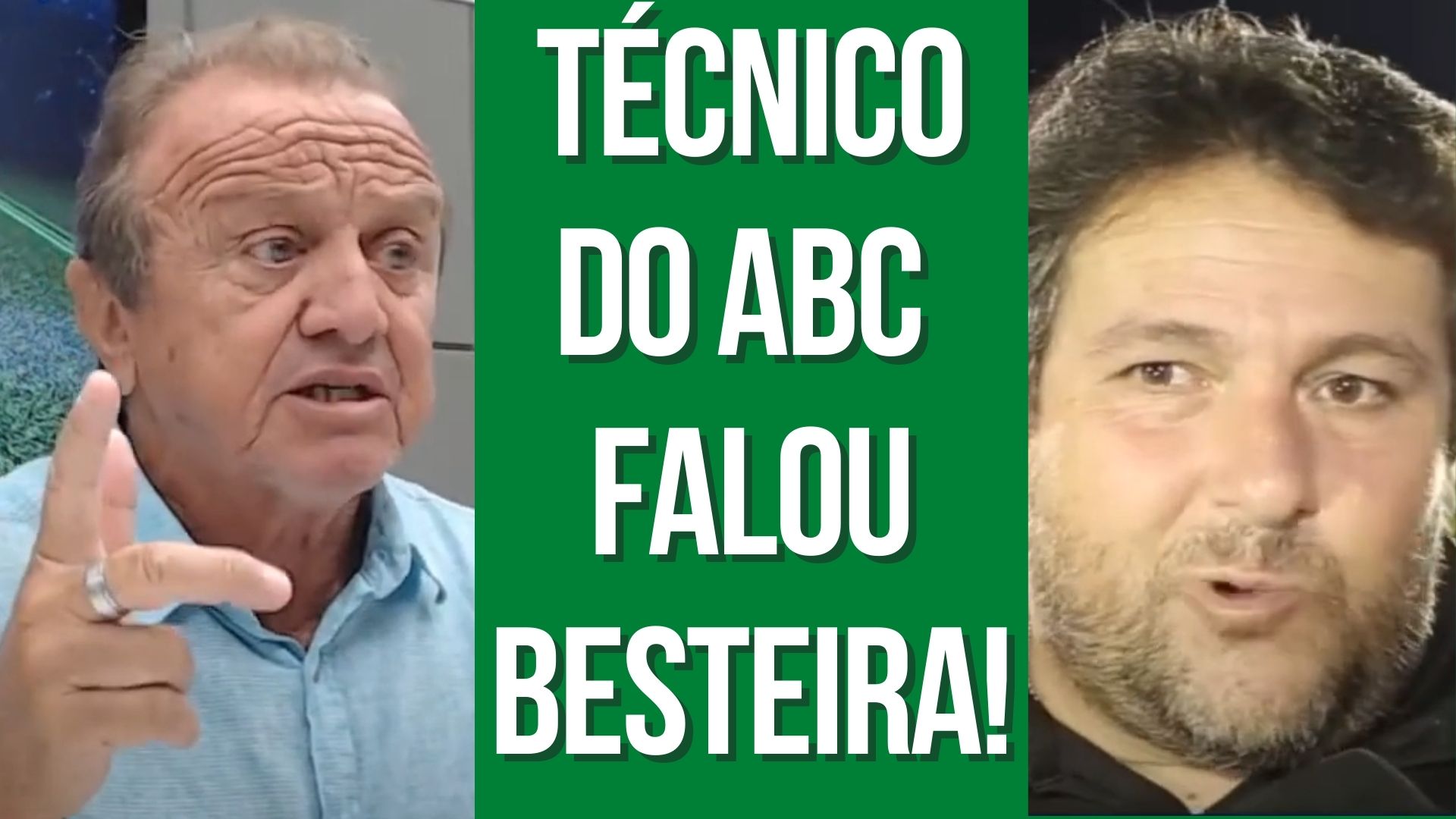 [VIDEO] Opinião: A entrevista desastrosa do técnico do ABC após derrota na Série C