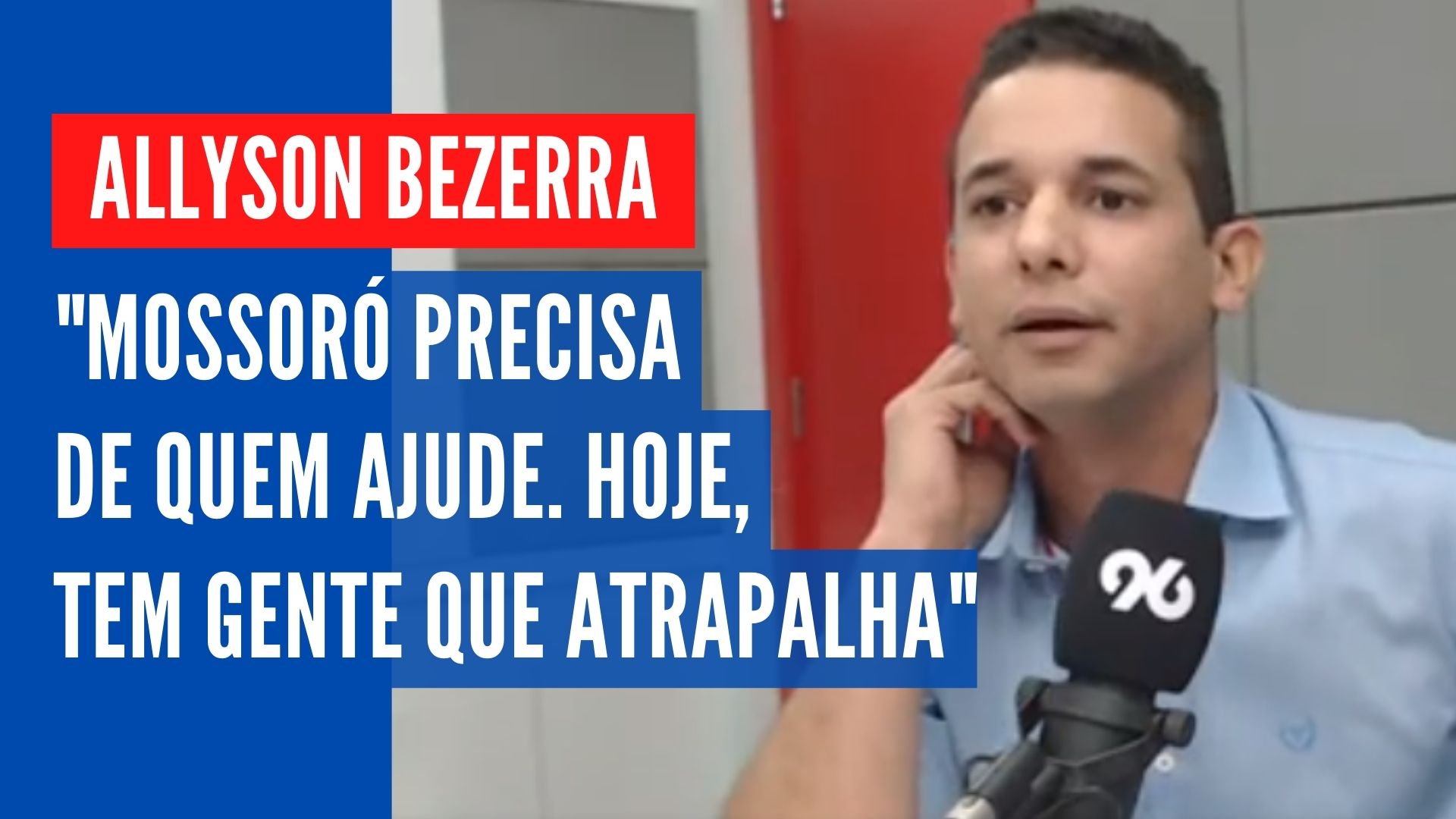 [VIDEO] Prefeito de Mossoró confirma voto em Fábio Dantas e lamenta: "Em Brasília, tem gente que atrapalha"