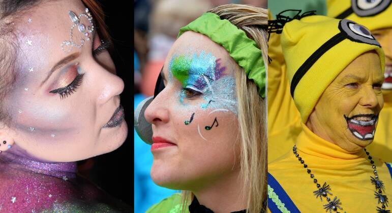 Alerta carnaval: Uso de tintas faciais e glitter pode causar danos a saúde
