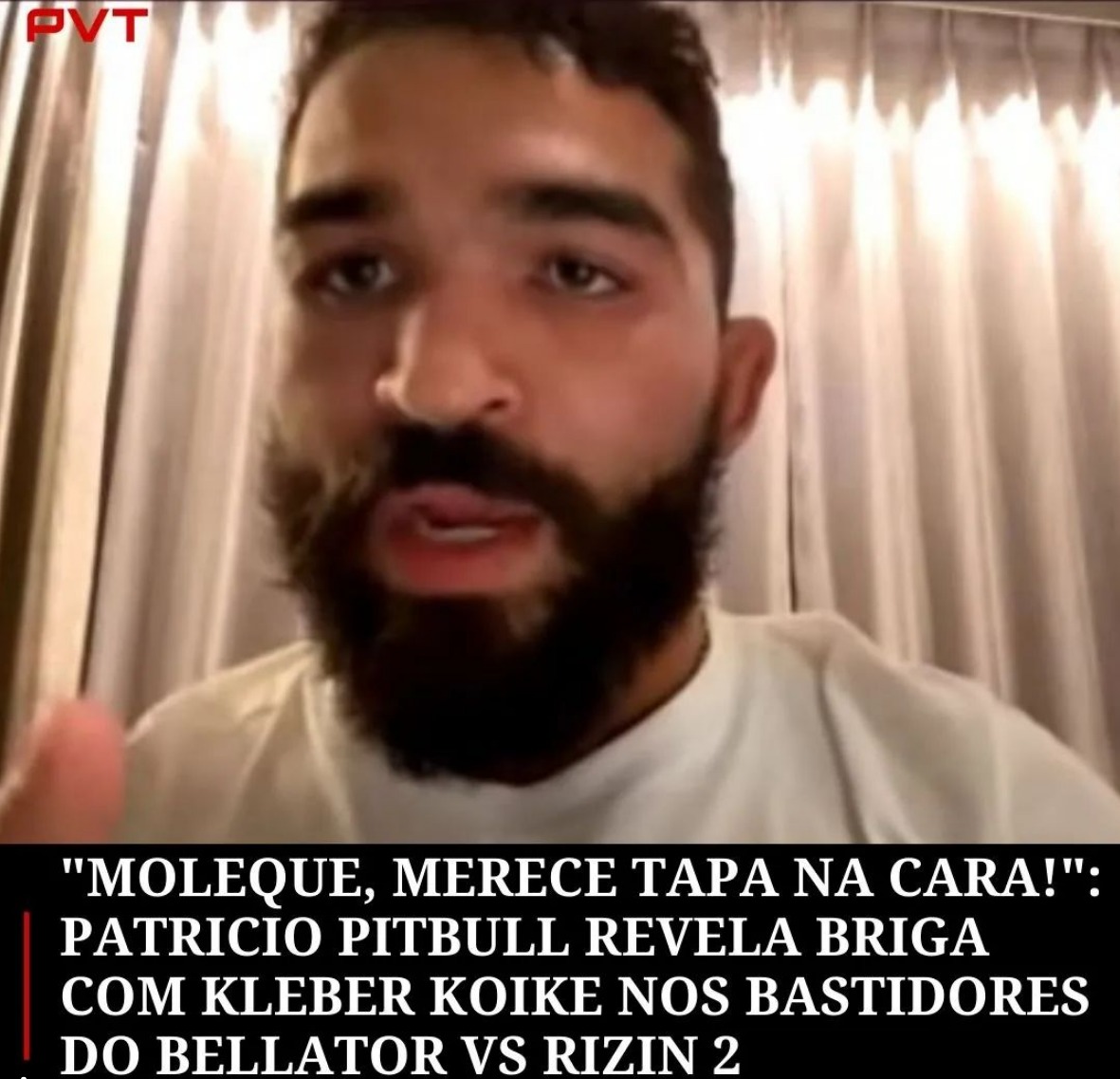 Pitbulls: Lutadores potiguares se envolvem em briga nos bastidores de evento de MMA