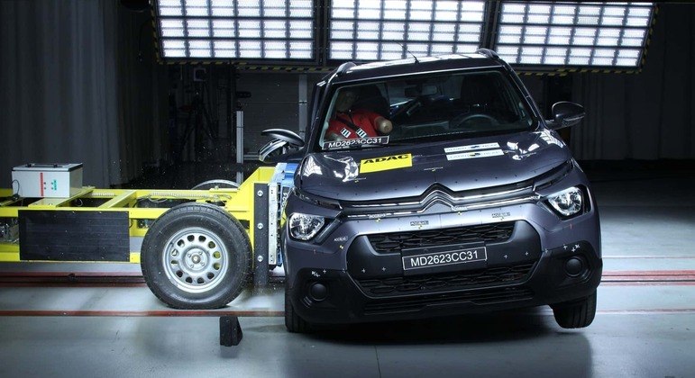 Citroën C3 tira nota zero em teste de colisão: veja o motivo