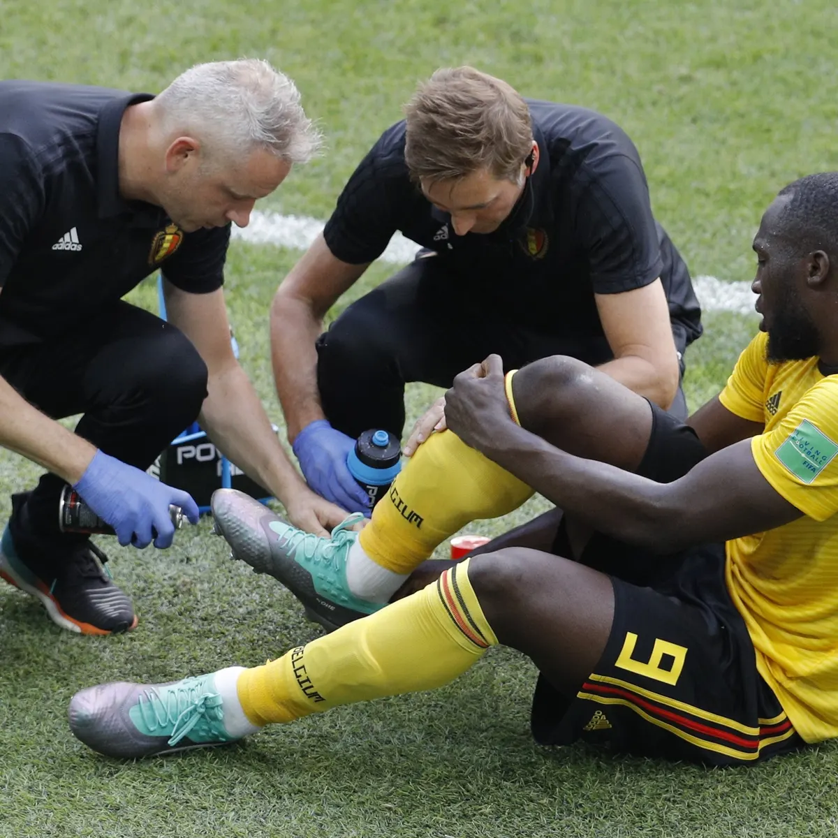 Lukaku está fora da estreia da Bélgica na Copa por lesão