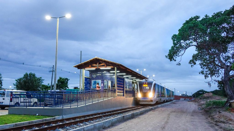 Estação Cajupiranga de Trens Urbanos já está em funcionamento