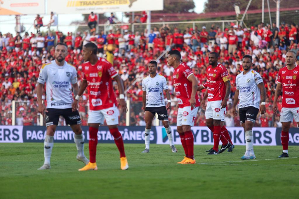 ABC sofre gol no último minuto e empata com o Vila Nova pela Série B