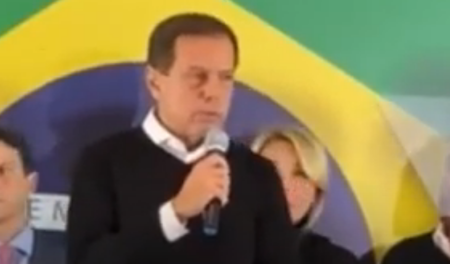 [VIDEO] Emocionado, Doria afirma que desistiu da candidatura com “coração ferido e a alma leve”