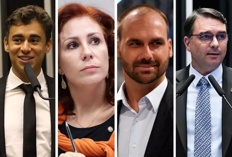 TSE condena Nikolas, Zambelli e filhos de Bolsonaro por fake news contra Lula