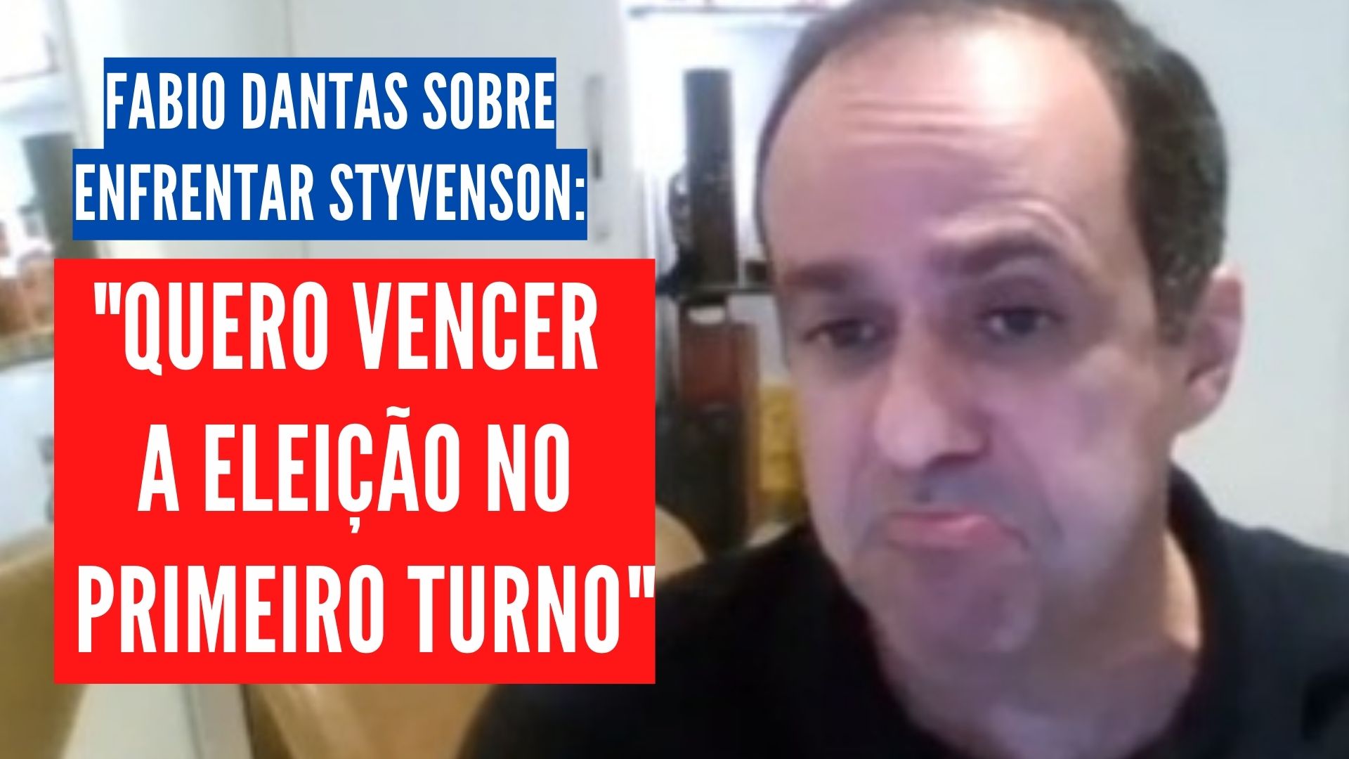 [VIDEO] Fabio Dantas sobre enfrentar Styvenson: "Quero vencer no primeiro turno"