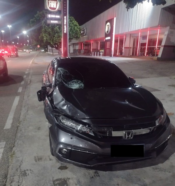 Jogador do Flamengo nega ter bebido e diz que ciclista atravessou a pista