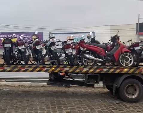 PRF deflagra operação em "pontos críticos" do RN e apreendem motos em situação irregular