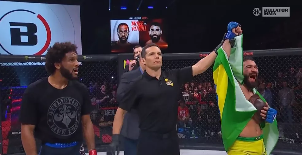 Patrício Pitbull vence AJ McKee por unanimidade e retoma o cinturão dos pesos-penas