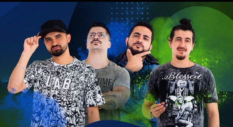 Grupo de stand up 4 Amigos se apresenta hoje no Teatro Riachuelo