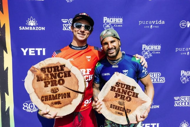 Potiguar Italo Ferreira é vice-campeão do Surf Ranch Pro