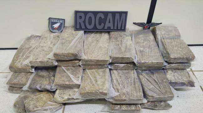 Rocam apreende quase 50 quilos de maconha na zona Oeste de Natal