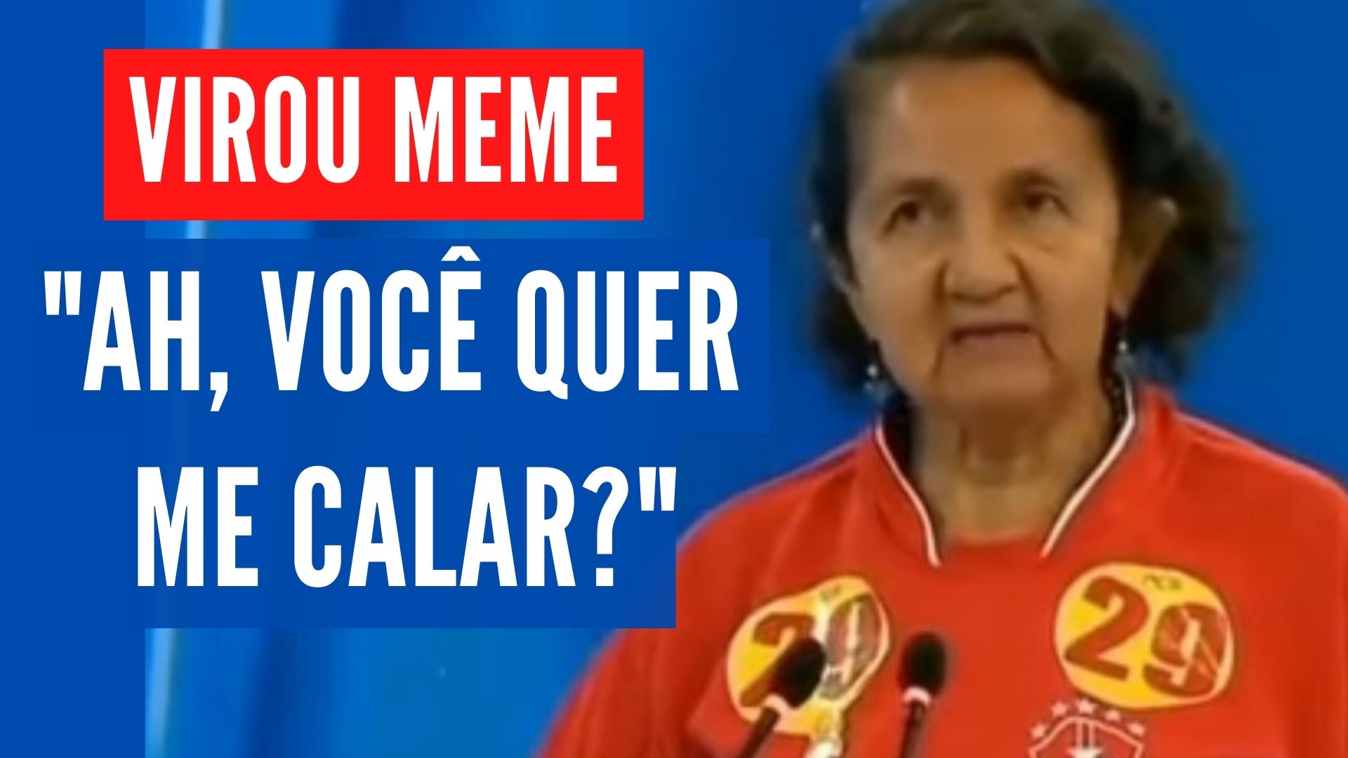 [VIDEO] "Quer me calar?" Candidata que viralizou em debate já tem 9 disputas majoritárias