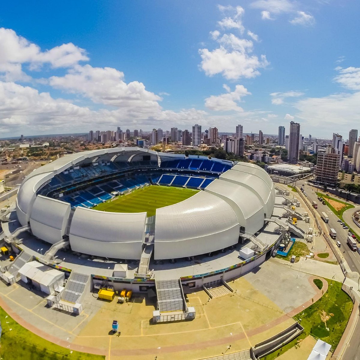 Entenda por que capacidade da Arena das Dunas reduziu de 43 mil para 30 mil