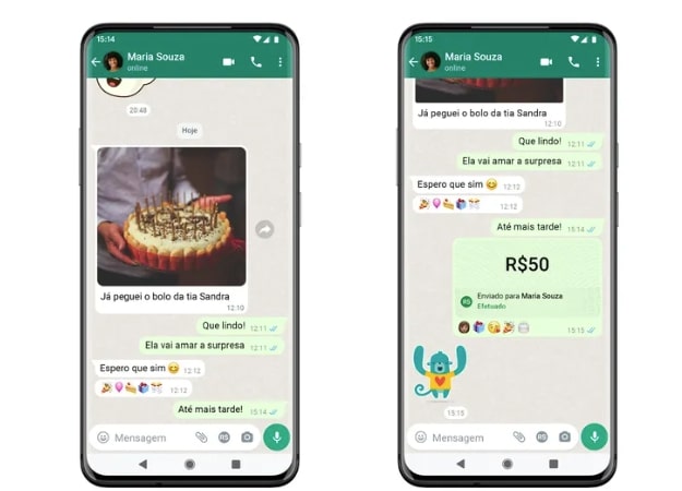 Já pensou? Banco Central autoriza pagamento de cartão por meio do WhatsApp